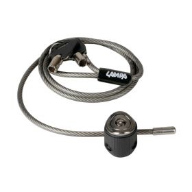 TORY, MULTIFUNCTION SECURITY CABLE LOCK - 90 CM LAMPA