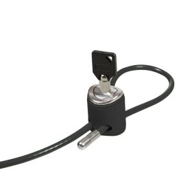 Lampa Torycon Vorhängeschloss Sicherheitskabel 90cm