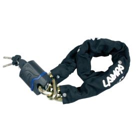 Maxi catena antifurto Lampa Kiton con lucchetto blindato 120cm