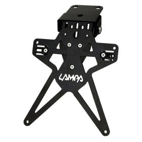 Porte-plaque d'immatriculation Italie Lampa Aero-X Evo 5 hauteur et inclinaison réglables