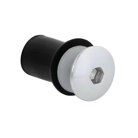Kit dadi gommati con viti e rondelle Lampa Screen Fit 5MA 10pz Argento