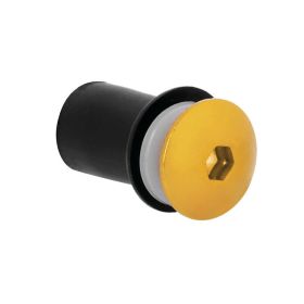 Kit dadi gommati con viti e rondelle Lampa Screen Fit 5MA 10pz Oro