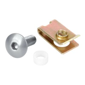 Kit clip di fissaggio per carene Lampa Clip Fit 5MA 10pz Argento