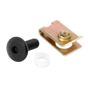 Kit clip di fissaggio per carene Lampa Clip Fit 5MA 10pz Nero