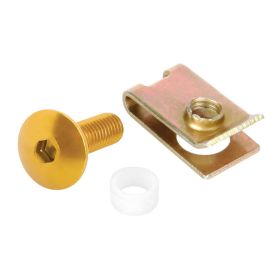 Kit clip di fissaggio per carene Lampa Clip Fit 5MA 10pz Oro