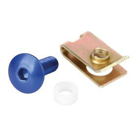 Kit clip di fissaggio per carene Lampa Clip Fit 5MA 10pz Blu
