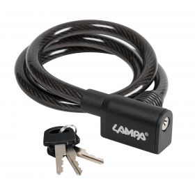 CABLE LOCK Ø 10 MM - 80 CM LAMPA