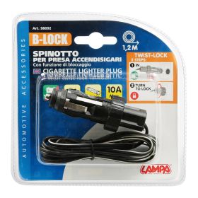Lampa B-lock Plug for 12/24V Lockable Cigarette Lighter Socket