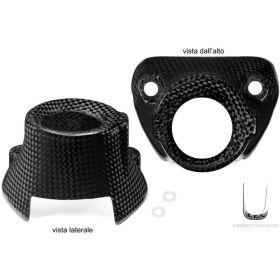 KEY PANEL COVER SHINED CARBON FIBER LEA COMPONENTS DUCATI 1000 MONSTER S '03/'05