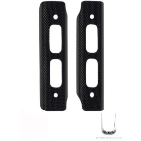 COPPIA PROTEZIONE RADIATORE FIBRA CARBONIO