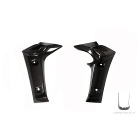 COPPIA FIANCHETTI COPRIRADIATORE CARBONIO