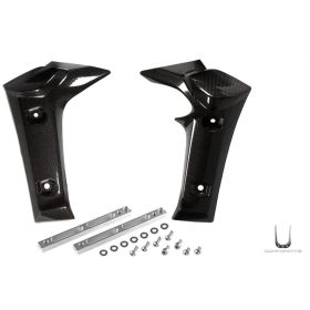 COPPIA FIANCHETTI COPRIRADIATORE CARBONIO
