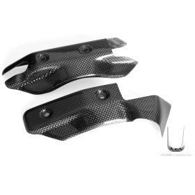 PAIR OF SIDE RADIATOR COVERS CARBON FIBER DUCATI 1100 STREETFIGHTER / S '09/'13