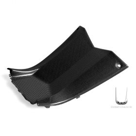 CENTRAL TUNNEL COVER SHINED CARBON FIBER YAMAHA 530 XP T-MAX '12/'14
