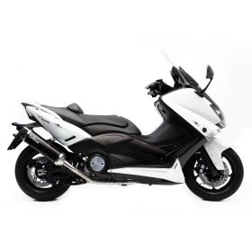 Marmitta completa LeoVince 14000 nero omologata per YAMAHA T-MAX 530