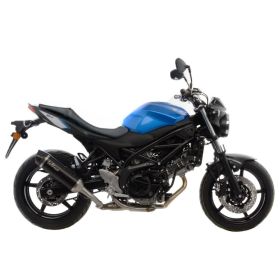 Marmitta slip-on LeoVince 14031 nero omologata per SUZUKI SV 650