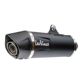 LeoVince 14033 Schwarzer Slip-On Auspuff genehmigt für KTM 1050 ADVENTURE