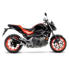 Marmitta slip-on LeoVince 14042 nero omologata per HONDA NC 750 S/X/DCT/ABS