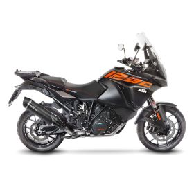 Marmitta slip-on LeoVince 14045 nero omologata per KTM 1290 SUPER ADVENTURE R/ST