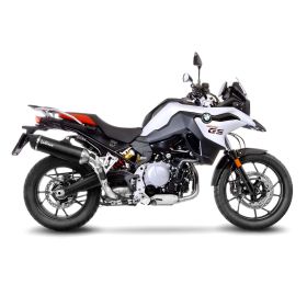 Marmitta slip-on LeoVince 14055 nero omologata per BMW F 750 GS