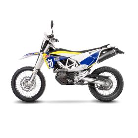 Marmitta slip-on LeoVince 14066K nero omologata per HUSQVARNA