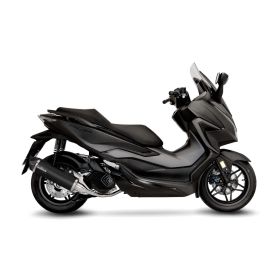 Marmitta completa LeoVince 14076K nero omologata per HONDA FORZA 125