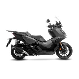 LeoVince 14079U Schwarzer Slip-On Auspuff für HONDA ADV 350