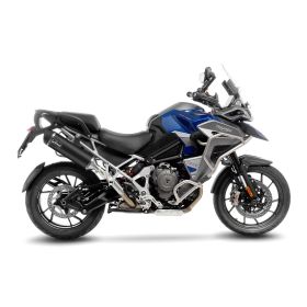 Marmitta slip-on LeoVince 14085 nero omologata per TRIUMPH
