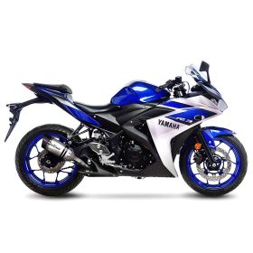 LeoVince LV Pro Slip-On Auspuff Inox Homologiert für YAMAHA YZF-R3