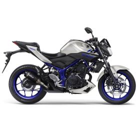 Marmitta slip-on LeoVince LV Pro carbon omologata per YAMAHA MT-03