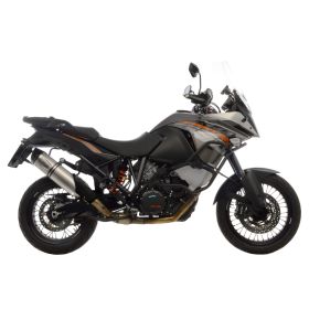LeoVince LV One Evo slip-on exhaust stainless steel approved for KTM 1190 ADVENTURE/R