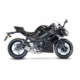 Vollständiger LeoVince LV One Evo Auspuff aus Edelstahl genehmigt für KAWASAKI NINJA 650