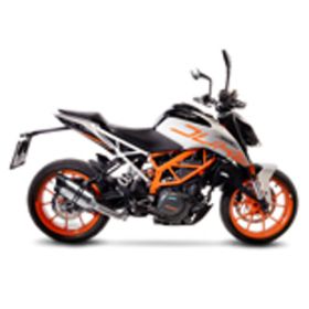 LeoVince LV Pro Slip-On Auspuff Edelstahl für KTM DUKE 390