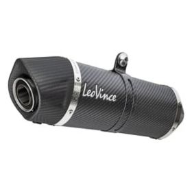 Marmitta slip-on LeoVince LV One Evo carbon omologata per KTM DUKE 390