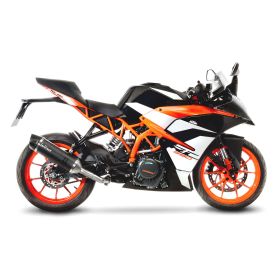 Marmitta slip-on LeoVince LV One Evo carbon omologata per KTM RC 390
