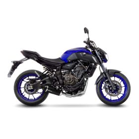 Kompletter Auspuff LeoVince LV One Evo genehmigt Carbon für YAMAHA MT07/FZ07