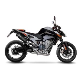 Marmitta slip-on LeoVince LV One Evo carbon omologata per KTM