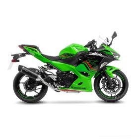 Silencieux LeoVince LV One Evo Carbon Slip-On approuvé pour KAWASAKI NINJA 400