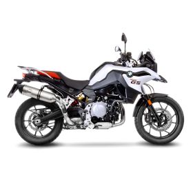 Marmitta slip-on LeoVince LV One Evo acciaio inox omologata per BMW F 750 GS
