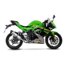 LeoVince LV One Evo Slip-On Auspuff Edelstahl genehmigt für KAWASAKI NINJA 125