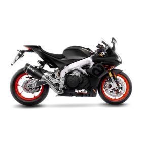 Marmitta slip-on LeoVince Factory S carbon per APRILIA RSV4 1000 RR