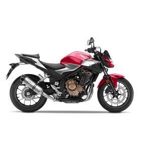 Marmitta slip-on LeoVince LV One Evo acciaio inox omologata per HONDA CB 500 F