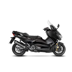 Kompletter Auspuff LeoVince LV One Evo schwarz für YAMAHA T-MAX 530 ABS
