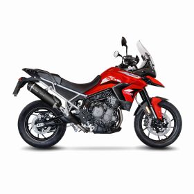 LeoVince LV One Evo Black Slip-On Auspuff für TRIUMPH TIGER 850/900 GT/RALLY/PRO
