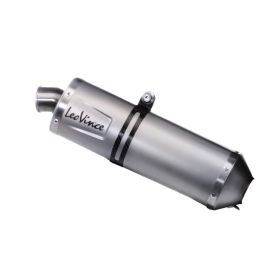 Marmitta slip-on LeoVince LV One Evo acciaio inox omologata per Honda