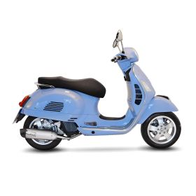 Marmitta slip-on LeoVince LV One Evo acciaio inox omologata per VESPA GTS 125 i.e.