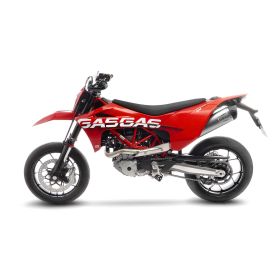 LeoVince LV One Evo Slip-On-Auspuff aus Edelstahl genehmigt für GAS GAS SM 700