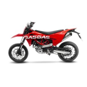 Marmitta completa LeoVince LV One Evo acciaio inox per GAS GAS SM 700