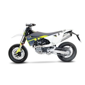 Marmitta slip-on LeoVince LV One Evo acciaio inox omologata per HUSQVARNA 701 SUPERMOTO