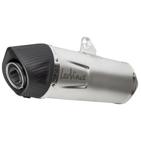 Marmitta slip-on LeoVince LV One Evo acciaio inox per HUSQVARNA